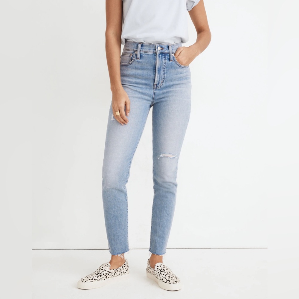Madewell The Perfect Vintage Jean Worn In Edition, size 25